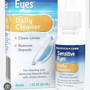 New In box! Bausch + Lomb Sensitive Eyes Daily Cleaner 1oz. * Discontinued Item*